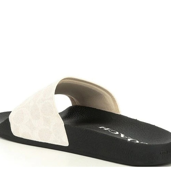COACH Men\'s Signature Canvas Slides main image 7
